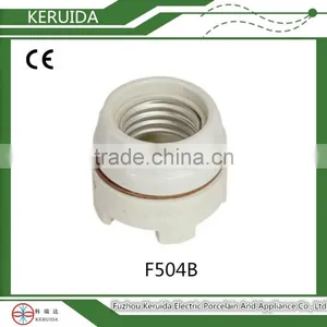 CE VDE Approved E27 Ceramic Lamp Bulb Holder With Factory Price thumbnail-1