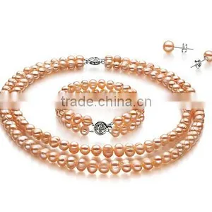 Pink 6-7mm A Freshwater Pearl Jewelry thumbnail-1