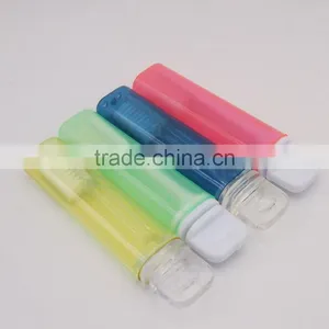 Transparent Own Design Foldable Toothbrush Becautiful Colours Tub thumbnail-2
