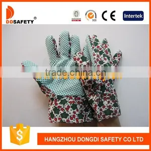 DDSAFETY 2017 Gardening Gloves PVC Dots On Palm Safety Working Gloves thumbnail-1