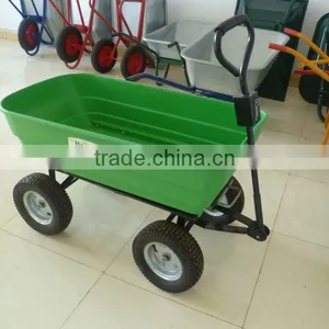 TC2135 120L Garden Poly Dump Cart thumbnail-1
