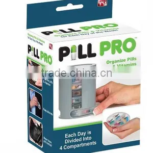 2017 New Arrival Mini Pill Pro Storage Box Organize Pills& Vitamins For Each Day Of The Week thumbnail-5