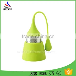 Good Quality Eco-friendly Silicone Tea Infuser Strainer thumbnail-1