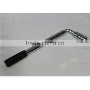 High Quality Adjustable L Shape Carbon Steel Universal Socket Wheel Nut Lug Wrench thumbnail-1