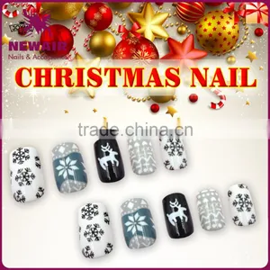 2017 New Arrival Imported ABS Christmas Artificial Nail Base thumbnail-3