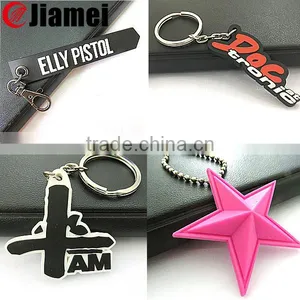 Nice 2d Rubber Custom Shaped Cross Keyrings thumbnail-1