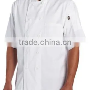 Men's Short-Sleeve Classic Chef Coat thumbnail-1