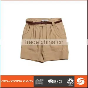 New Arrival Summer Baggy Khaki Lady Casual Brand Loose Outdoor Sport Cotton Short Pants thumbnail-1