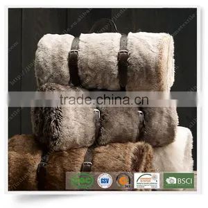 Rabbit,baby,micro,sheep,mink,sherpa,good Quality2013Fake Fur Blanket/CUSHION thumbnail-1