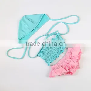 2017 Boutique Summer Baby Swimming Wear Fashion Beach Clothing Set Baby Bikini Children Swimwear thumbnail-1