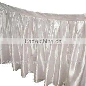 Latest Fashion Satin Table Skirt thumbnail-2