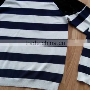 Detachable Lacing Sleeve&back Sweater Design for Women (BKN646) thumbnail-4