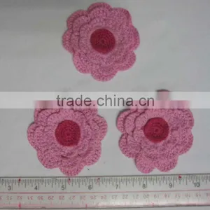 Embroidery Flower,china Flower Trim, Fabric Flower Trim thumbnail-1