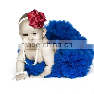 Wholesale Blue Tutu Skirtsgirls Rufle Plus Size Skirts Tutu Dresses for Girls thumbnail-3