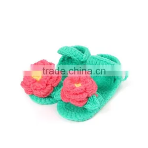 Fashion Summer Design Knitting Shoes Free Crochet for Baby thumbnail-4