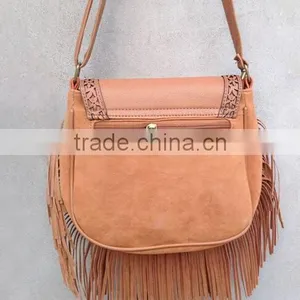 DY0031Z Europea Fashion Atutumn Ladies Tassels Shoulder Bag thumbnail-2