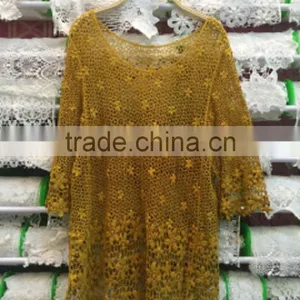 Hot Sale Latest Fashion 95% Polyester 5% Spandex Casual Fancy Designs Woman Blouse thumbnail-1
