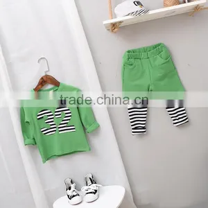 Wholesale Cotton Printing Two Pieces Sets Casual Kids Clothing Sets thumbnail-1