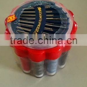 Cheap and Convenient Sewing Kit Set in Round Plastic Box thumbnail-3