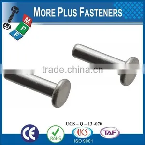 Made in Taiwan High Quality Metal Nut Black Solid Rivet thumbnail-4