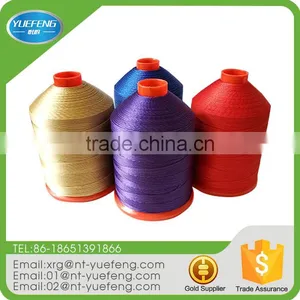 China Supplier Black Wear Resistant 100%Polyester Sewing Thread thumbnail-1