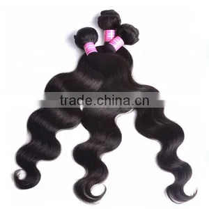 Express 100 Human Hair Weave Brands Natural Body Wave 100% Human Malaysian Virgin Hair thumbnail-2