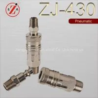 ZJ-430 Carbon Steel ISO6150B Standard Pneumatic Quick Disconnects Coupling thumbnail-1