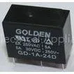 Subminiature PCB Power Relay , Rohs Approval Golden Relay 12 Volt thumbnail-1