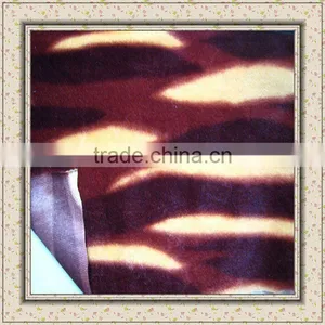 100% Polyester Printed Short Pile Velvet Fabric JL-21 thumbnail-1