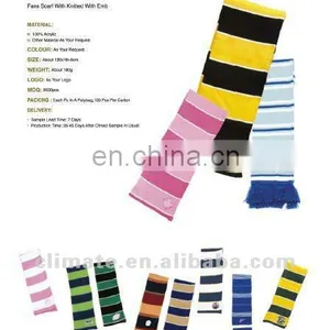 Acrylic Knitted Scarf Promotional thumbnail-1