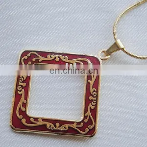 CTCN125 Cloisonne Necklace thumbnail-1