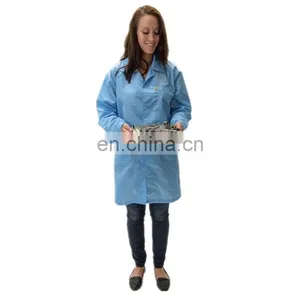 Electronics ESD Fabric Dust Prevention Garments for Production Line ESD Antistatic Clothes thumbnail-6