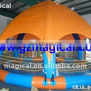 Outdoor Inflatable Pool With Tent Cover Inflatable Water Pool Inflatable Pool thumbnail-1