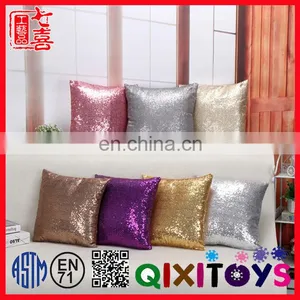 Home Decor Mermaid Sequin Pillow, Sequin Decorative Pillow, Pillow for Home thumbnail-1
