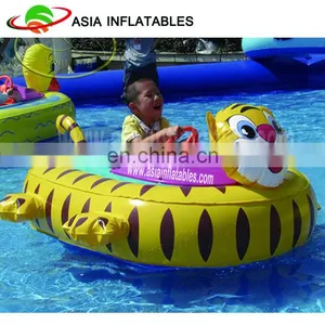 Commercial Grade Kids Inflatable Bumper Boat For Sale / Tiger Bumper Boat thumbnail-2