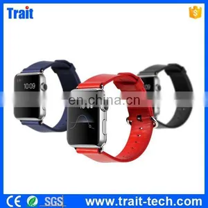 Rock Genuine Leather Watch Band Wristband for Apple Watch thumbnail-1