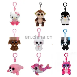 Ty Beanie Boos Baby Plush Toy the Pig Key Buckle Pendant thumbnail-6