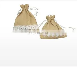 Jute Drawstring Bag thumbnail-1
