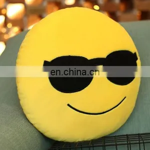 Wholesale Drop Shipping Funny Emoji Pillow,Creative Face Emotion Backpack Pillow for Sleeping,playing Size: About 28cm x 28cm thumbnail-6