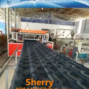 Plastic Pvc Asa Pmma Roof Tile Roofing Sheet Making Extruder Machine Plastic Recycling Machinery thumbnail-3