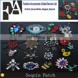 Hot Selling Good Quality Mixed Fruit Flower Animal Sequin Patches for Clothing Motif thumbnail-1
