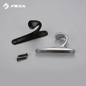 Filta Hardware Eco-Friendly Home Design Storage Small Double Zinc Alloy Coat Hook 6535 thumbnail-5