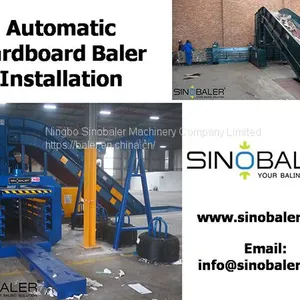 Automatic Cardboard Baler Installation thumbnail-1