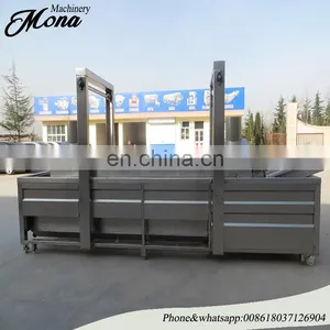 Frying Production Line/vacuum Frying Machine /KFC Fried Food Frying Machine thumbnail-1