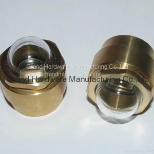 NPT 1/2 Inch Male Thread Coolant Sight Glasses Oil Level Gauge Indicator for Heavy Duty thumbnail-3