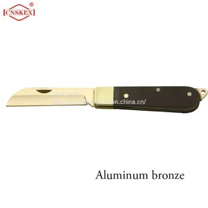 Knife Electrician Non Sparking Aluminum Bronze 61*115mm thumbnail-1