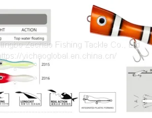 Saltwater Popper Hard Fisihing Lure Artificial Fishing Lure thumbnail-1