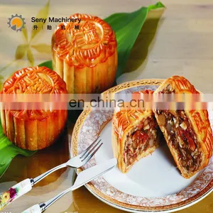 New Condition Automatic Moon Cake Maamoul Biscuit Cookies Making Machine thumbnail-6