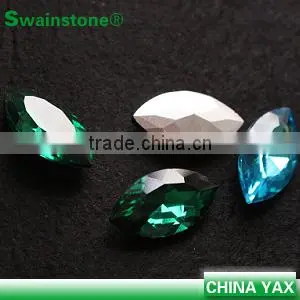 W0813 China Factory Accessories Loose Faceted Glass Gemstones;loose Glass Faceted Gemstones;glass Faceted Loose Gemstone thumbnail-5