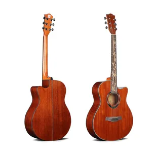 Best Price Acoustic Guitar Made in China Deviser L725B OEM Acoustic Guitar for Sale thumbnail-1